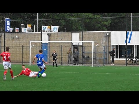 Eerste helft Beker GVVV JO15-1 - DOVO JO15-1.