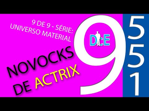 DcE 551 - [] Entidade Noviços de Actrix - Médium Henrique Hioshiri