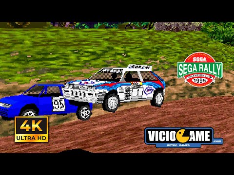 🎮 Sega Rally (Sega Saturn) Complete Gameplay