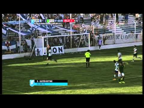 Gol de Bottino. Guillermo Brown 2 - Ferro 2. Fecha 4. Primera División 2015. FPT.