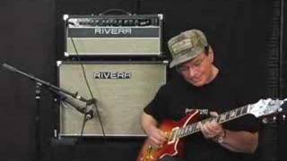 Rivera Venus 6 head and 2x12 played by Bruce Conte