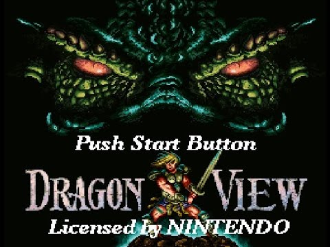 SNES Drakkhen II: Dragon View (JP Super Drakkhen)
