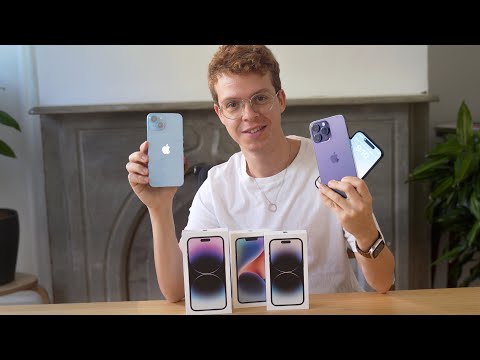 Unboxing iPhone 14, Pro y Pro MAX!!!
