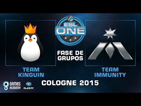 ESL One Cologne 2015 - Kinguin vs. Immunity (Dust 2) - Eliminatória Grupo F