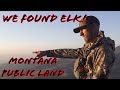 Montana Elk Archery Hunting Public Land