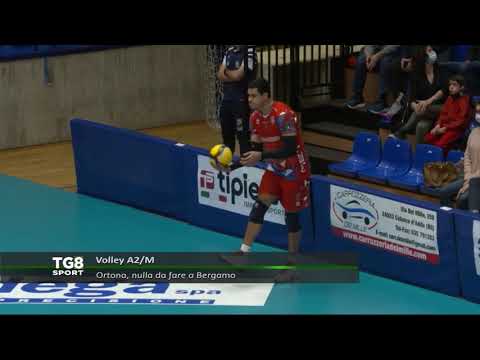 Volley A2/M - Ortona, nulla da fare a Bergamo