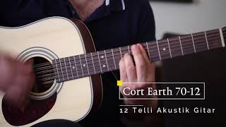 Video thumbnail for Cort Earth 70 12 EARTH70 12OP Acoustic Guitar by MyDukkan