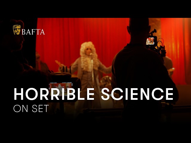 Go behind the scenes with the cast and crew of Horrible Science | BAFTA On Set