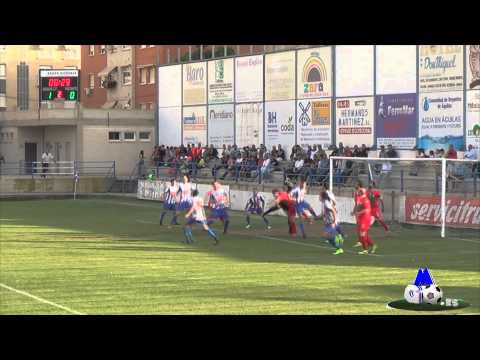 Resumen Águilas F.C. 1 - R.S.Gimnástica 0. Ida fase de ascenso a 2ª división "b", 1ª eliminatoria.