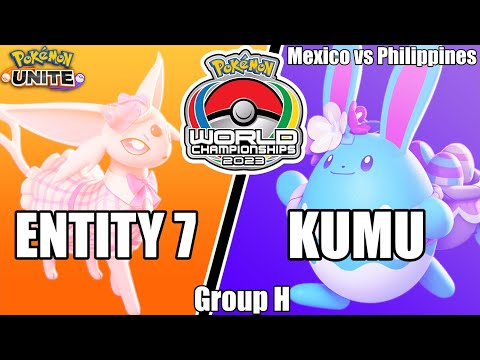 Entitiy 7 vs Kumu - World Championships 2023 Group H | Pokemon Unite