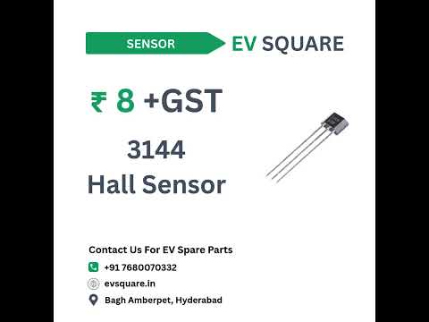 3144 Hall Sensor - Branded and High Quality | A3144 Hall Sensor | BLDC Motor Electric Scooter Sensor