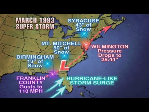 The Storm of The Century: 1993 Superstorm | Winter Storm Archive