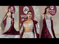 Janhvi Kapoor Looking Gorgeous Walking At Ramp Walk At Jio World Plaza Opening Ceremony In Mumbai
