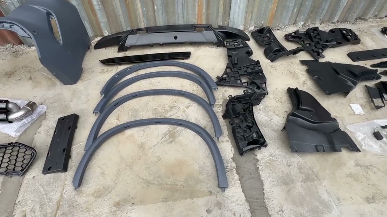 Комплект обвеса X5M F95 (2018-2022) Video 2