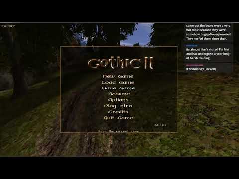 Let’s Stream Gothic 2 (blind) part 13 – Gothic Guy Plays Dirty