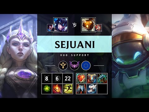 Sejuani Support vs Bard - EUW Master Patch 25.16