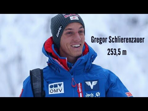 Gregor Schlierenzauer 253,5 m (22.03.2018). Kwalifikacje Planica 2018