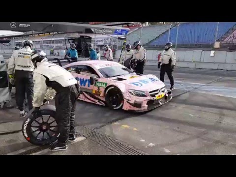 DTM 2016: Boxenstopp-Übung bei Mücke Motorsport