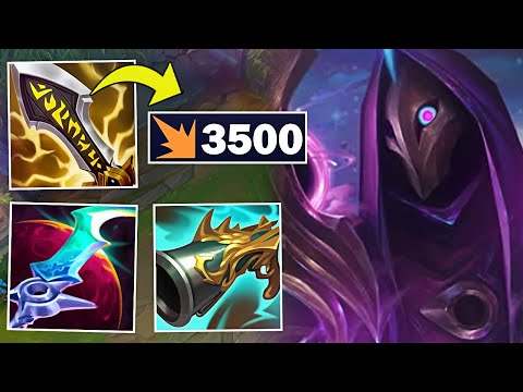 I play Jhin but my auto attacks do 3500 damage and 1 shot everyone that stands in my way