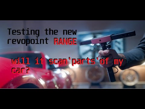 Revopoint range unboxing and scan test