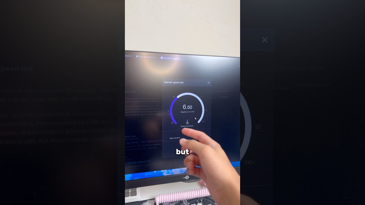 Moving for better ping was the wrong move#totopcs #ping #desksetup #gaming