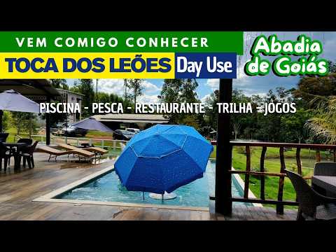 CONHEÇA ESSE DAY USE COM PESCA E PISCINA EM ABADIA DE GOIÁS