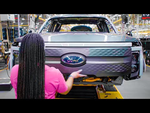 , title : 'FORD F150 Lightning Production Line'