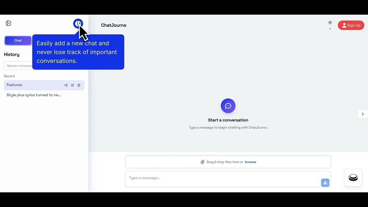 ChatJourno Demo Video Thumbnail