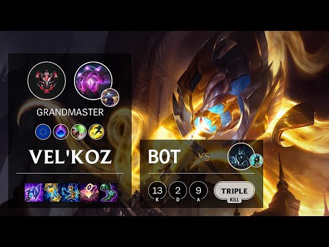 Vel'Koz Bot vs Karthus - EUW Grandmaster Patch 11.21