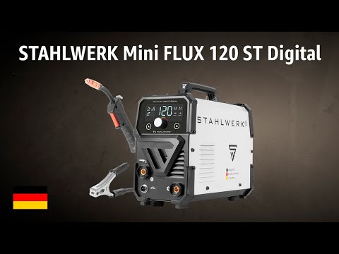 Schweißgerät STAHLWERK Mini FLUX 120 ST Digital | TEST | Deutsch