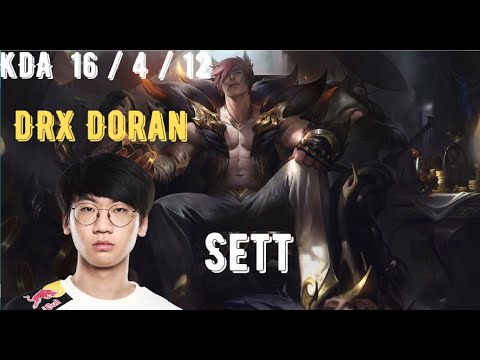 DRX Doran Sett vs Sylas - Toplane Matchup SoloQ