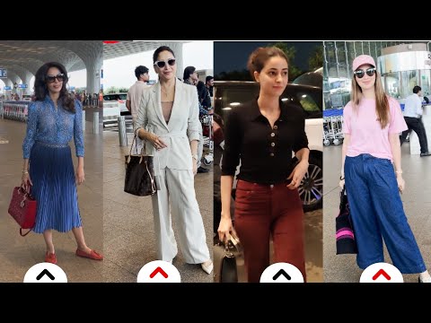 Mallika Sherawat Look Stunning At Airport and Madhuri Dixit, Ananya Pandey & Laxmi Rai Too