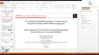 Gülsüm Sağlam Çitoğlu, Fuat Köksal: Farklı Agregalarla Üretilen Çimento Esaslı Kompozitlerin X-Işını Radyasyon Tutuculuk Özellikleri