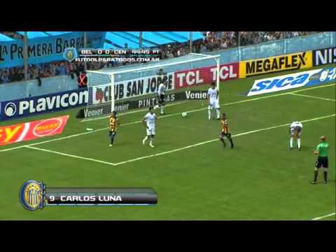 Gol Carlos Luna - Belgrano (Córdoba) 0 Vs Rosario Central 1 - Inicial 13'