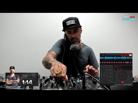 Diego Miranda takes on the 3 Minute Mix | Top 100 DJs x VirtualDJ