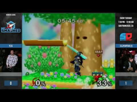 Get Smashed #120 - Winner Semis: ycz6 (Samus) vs CLG.PewPewU (Marth)