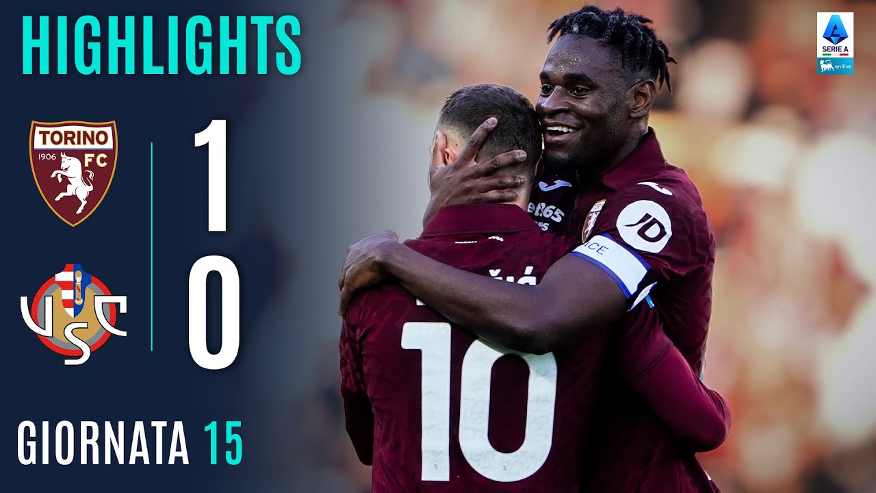 TORINO-CREMONESE 1-0 | HIGHLIGHTS | 15ª GIORNATA | SERIE A ENILIVE 2025/26