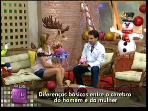 Dr. Fernando Gomes Pinto - TV Gazeta - Você Bonita 06/12/2012 - O cérebro do homem e da mulher