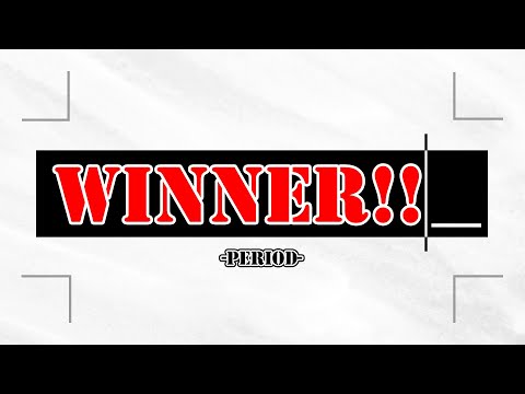WINNER!  period feat ザクレイ,しゅーとん,KEN,プロトバナム,にえとの,HIKARU,Eim,takera,たいけい,Neo,kept,Noi,Ly,Mao…and more!