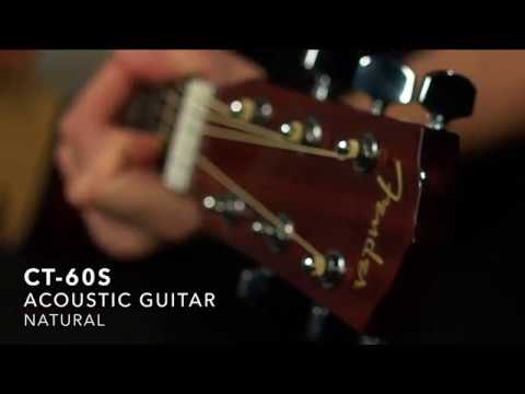 Обзор акустической гитары Fender CT-60S Natural WN