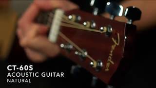 Video thumbnail for Fender CT-60S Acoustic Guitar, Natural | Demonstration by Gear4music Guitars
