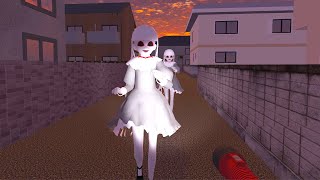 【ホラーゲーム】化物が徘徊する住宅街から脱出するゲームが怖すぎる - 徘徊呪 実況プレイ -