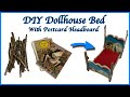 Part 1 PostCard Or Old Advertisement Card Bed