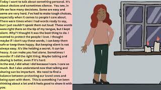 English Through Stories: Choices Made In Silence