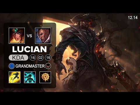 Lucian vs Sivir ADC - EUW Grandmaster - Patch 12.14 Season 12