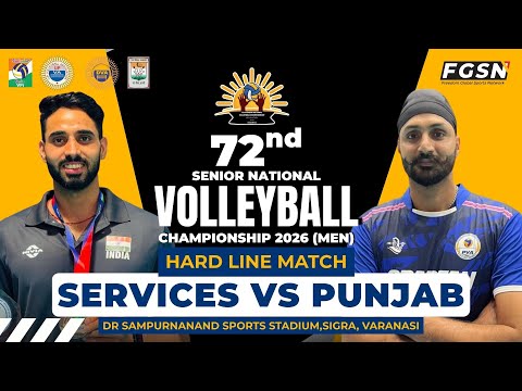 Services VS Punjab || 3/4th Place || 72nd Senior National Volleyball Championship 2025-26 ||