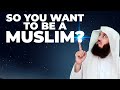 How To Become A Muslim Joining Islam Mufti Menk NEW