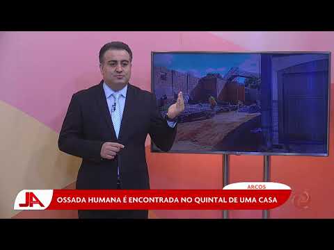 Ossada humana é encontrada no quintal de uma casa em Arcos