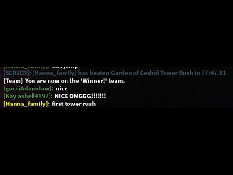 beating GoE tower rush