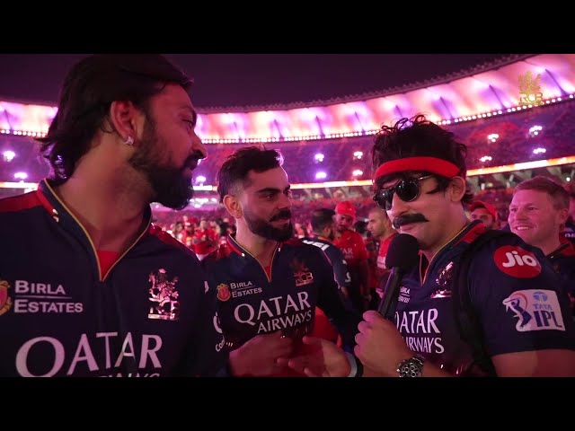 Mr. Nags Gatecrashes RCB’s IPL 2025 Trophy Celebrations